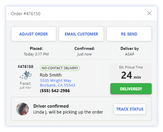 Blizzfull Integrates with the Postmates delivery network