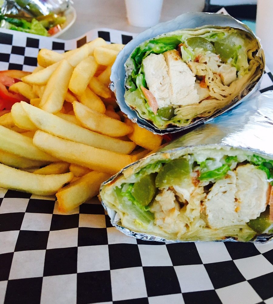 Garlic Chicken Wrap