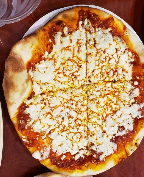 Pepper and Cheese Flat Bread