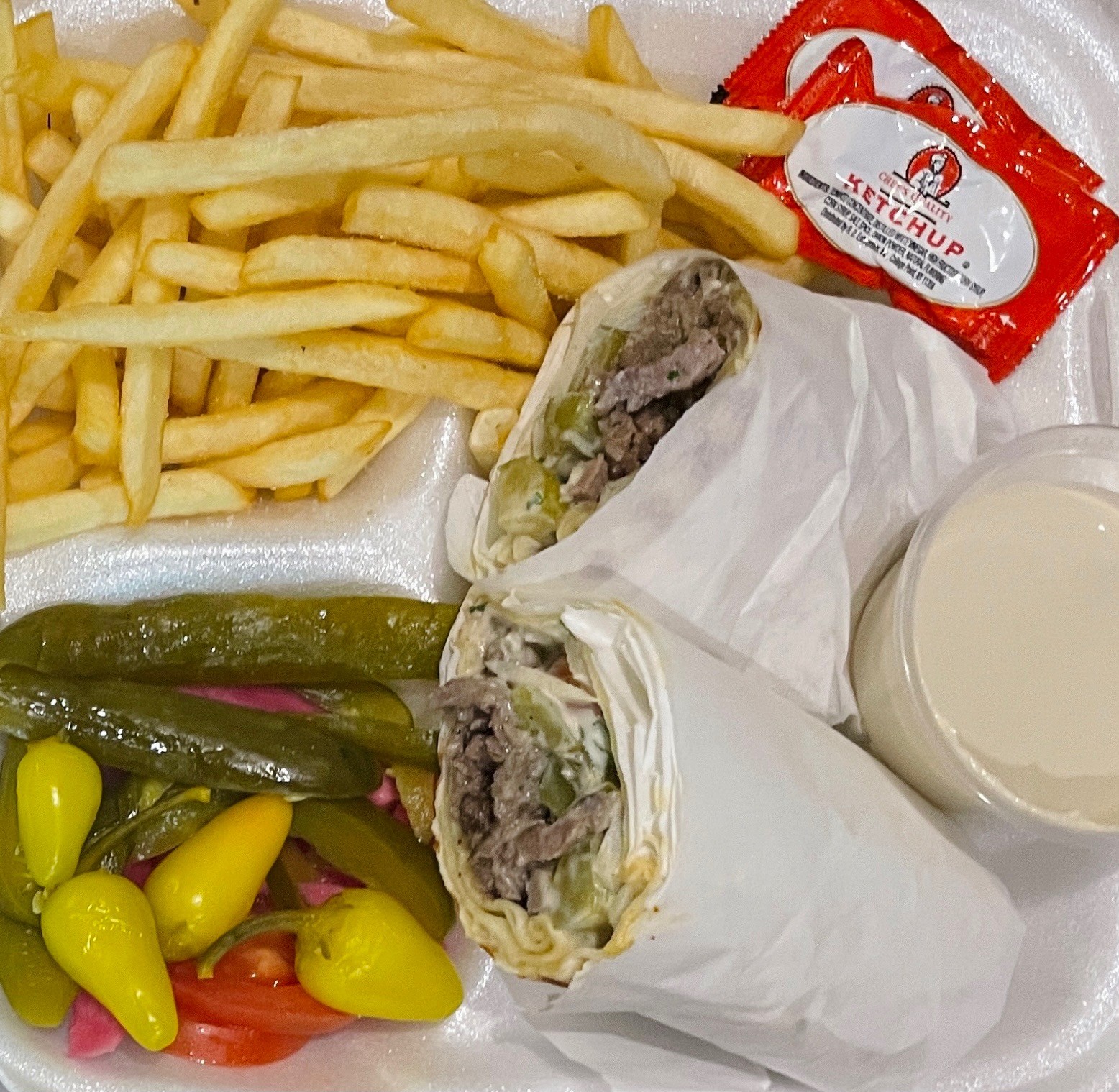 Beef Shawarma Wrap