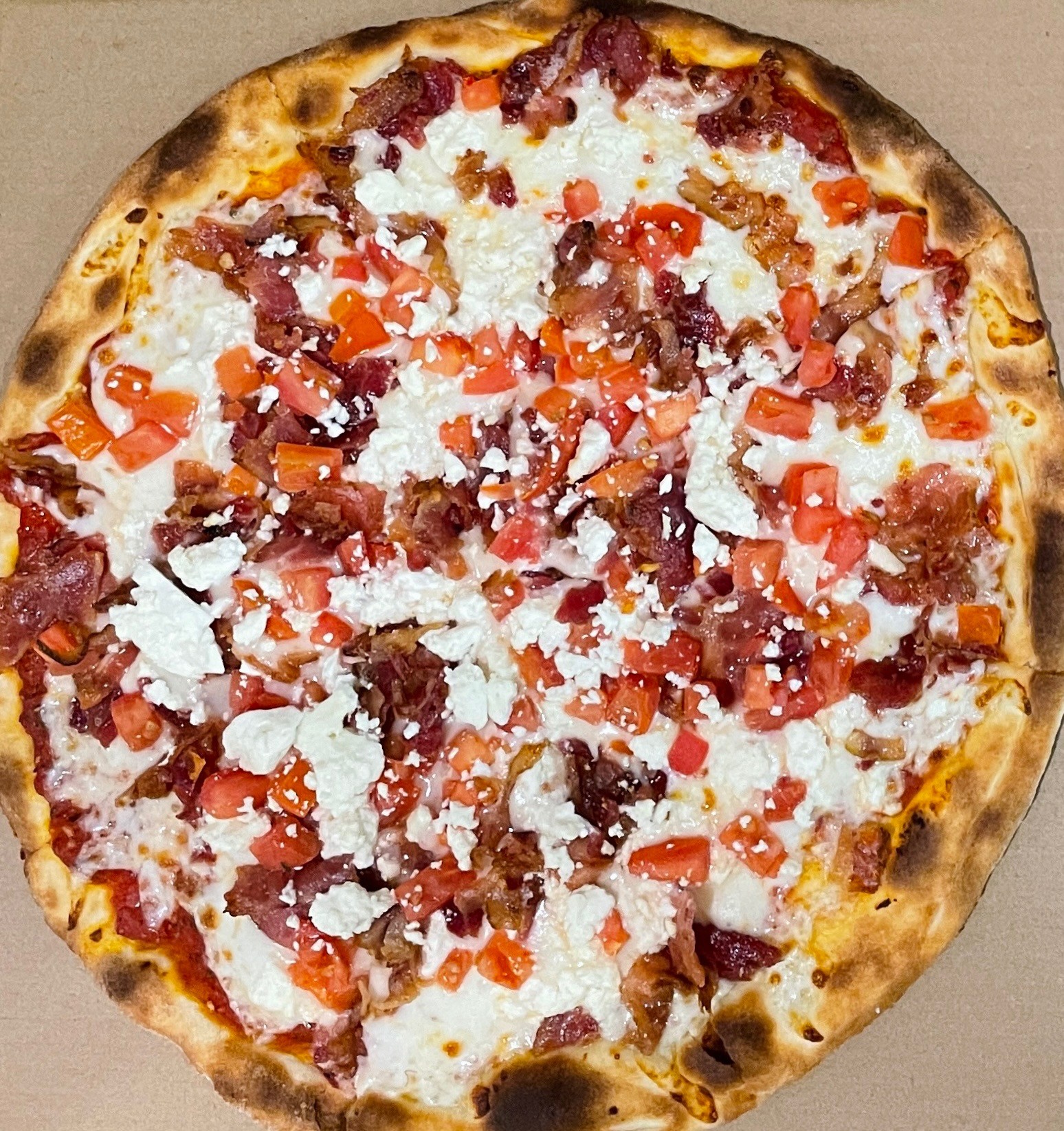 Bacon-N-Feta Pizza