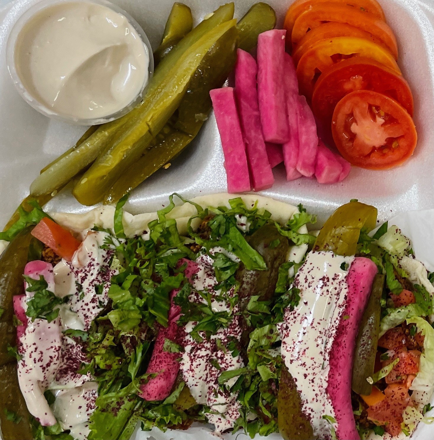 Falafel Tacos