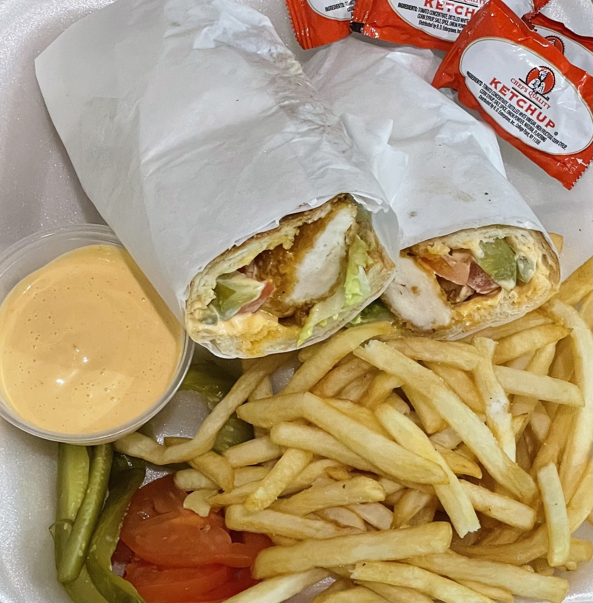 Fried Chicken Tender Sandwich
