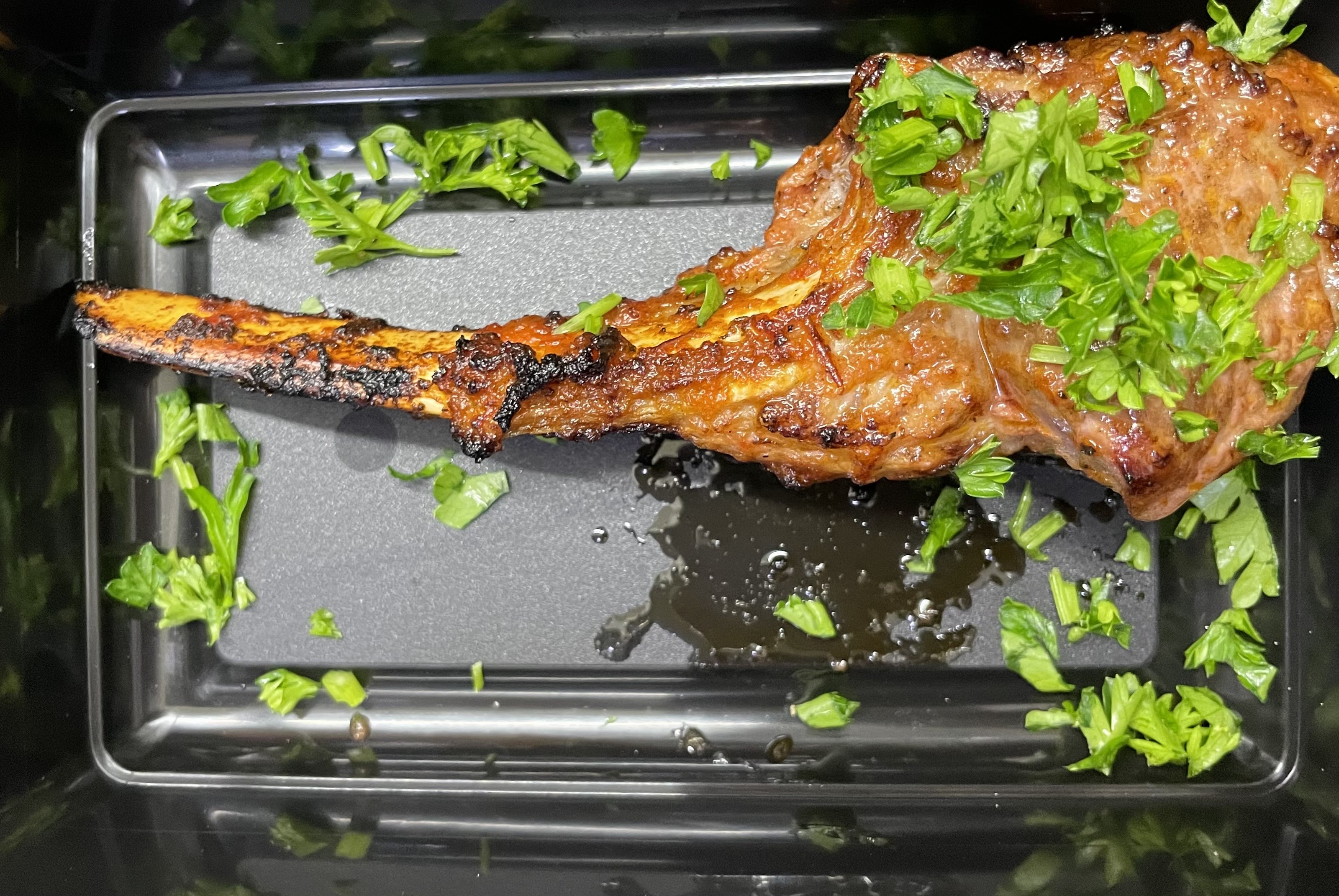 One Lamb Chop Kebab